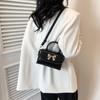 Новая сумка женская 2024 года красивая индивидуальная летняя сумка через плечо повседневная модная портативная маленькая квадратная сумка