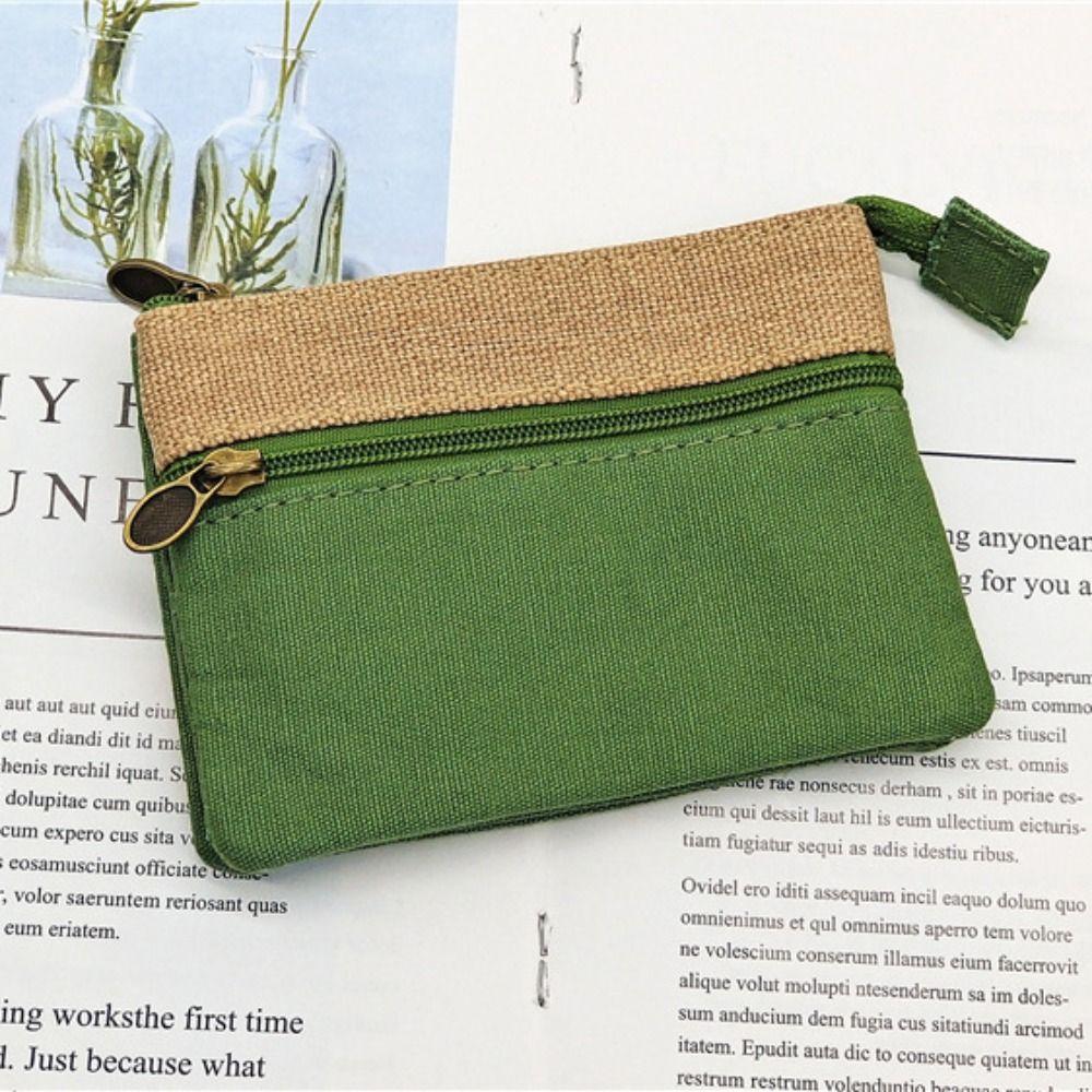 Женский короткий кошелек, хлопковый кошелек для монет, женский тканевый мини-кошелек для денег, сумка для карт, женская маленькая сумочка для женщин и девочек