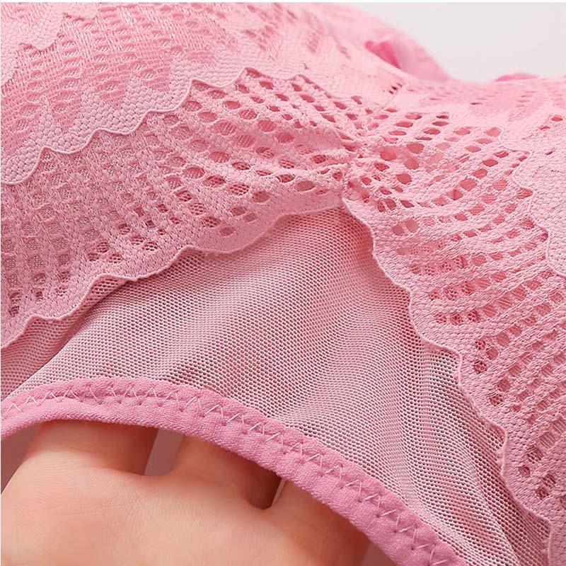 Удобный сборчатый антибликовый тонкий срез собранный без стального кольца антипровисающий красивый задний женский бюстгальтер