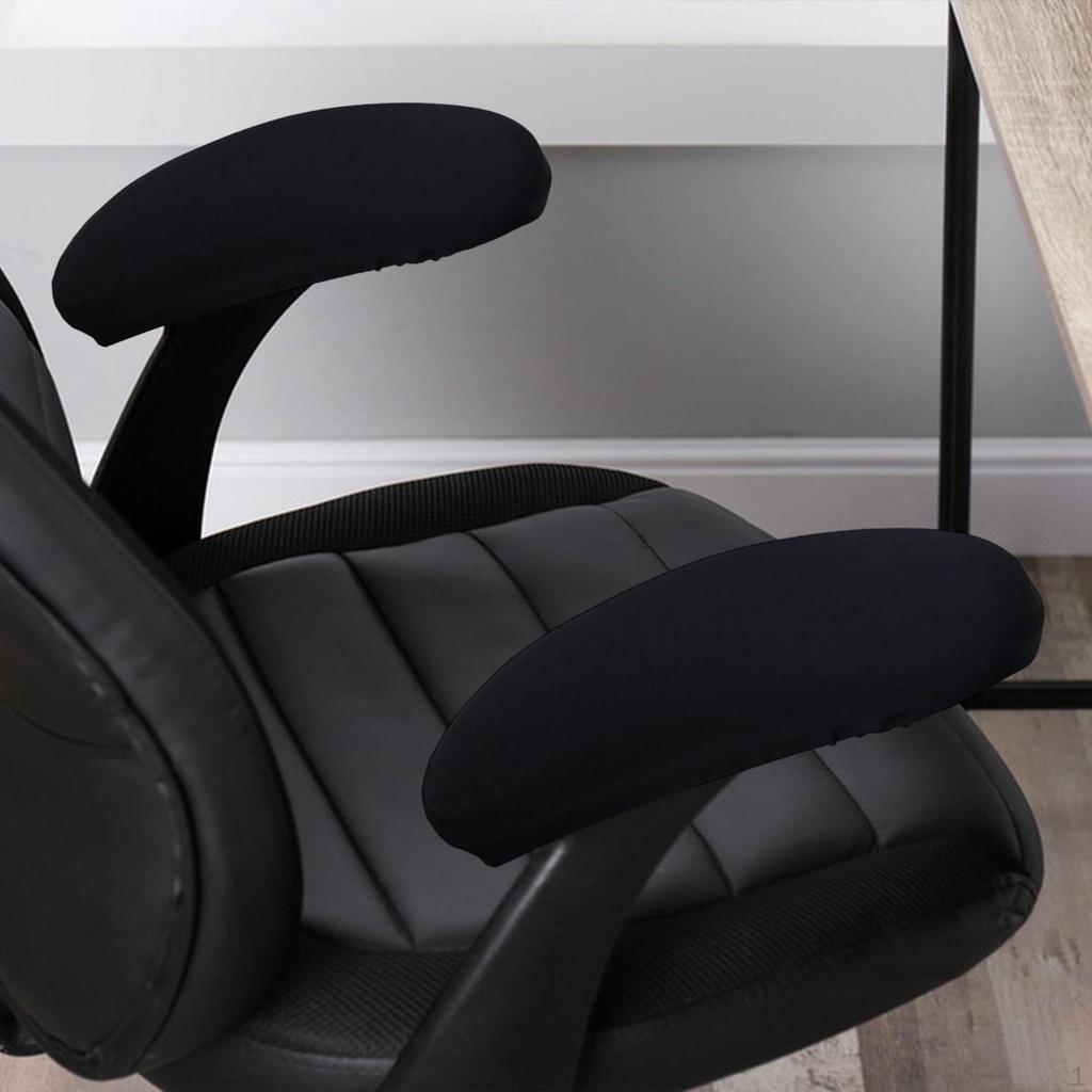 2 Pack of Arm Covers for Computer Chair, Slipcovers Armrests