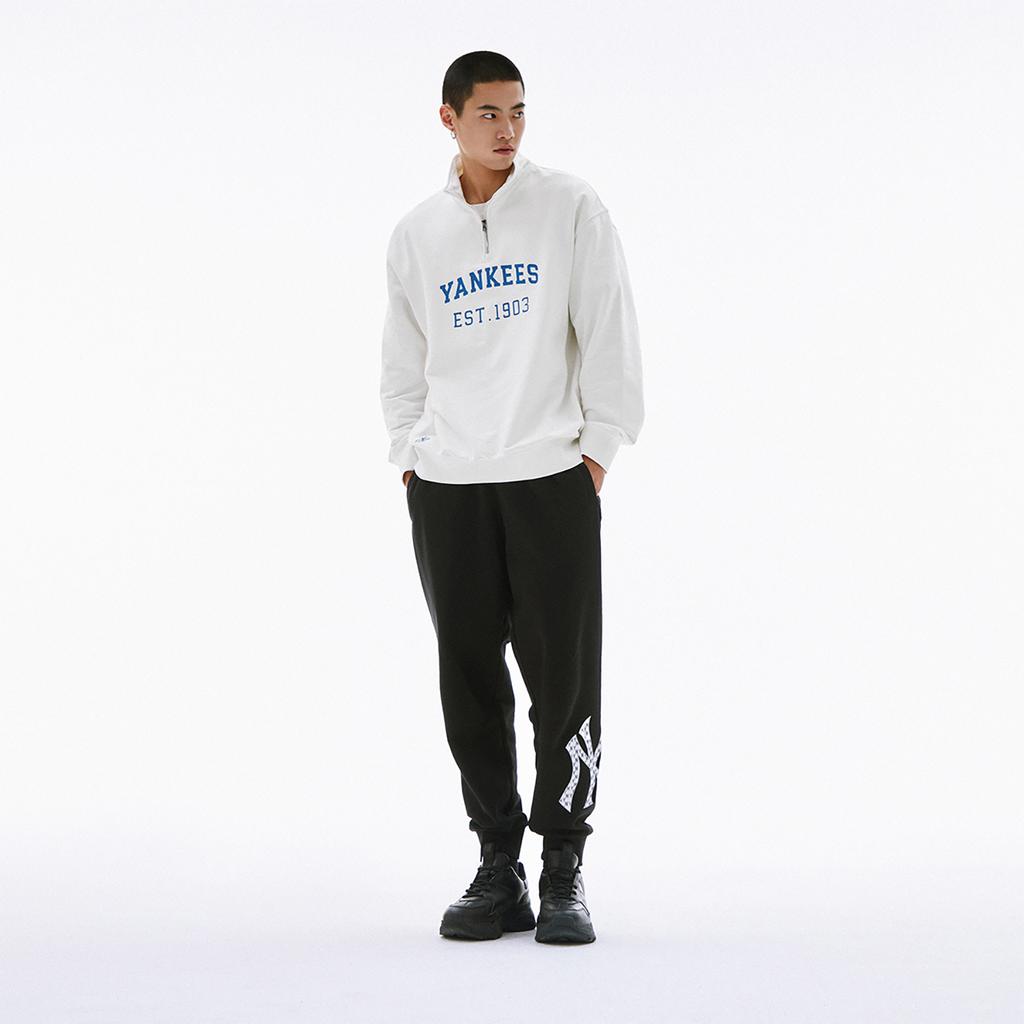 Новые толстовки MLB Varsity New York Yankees Унисекс Белые 3AMTV0341-50CRS