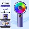 High-Speed Portable Handheld Turbo Fan with USB Digital Display