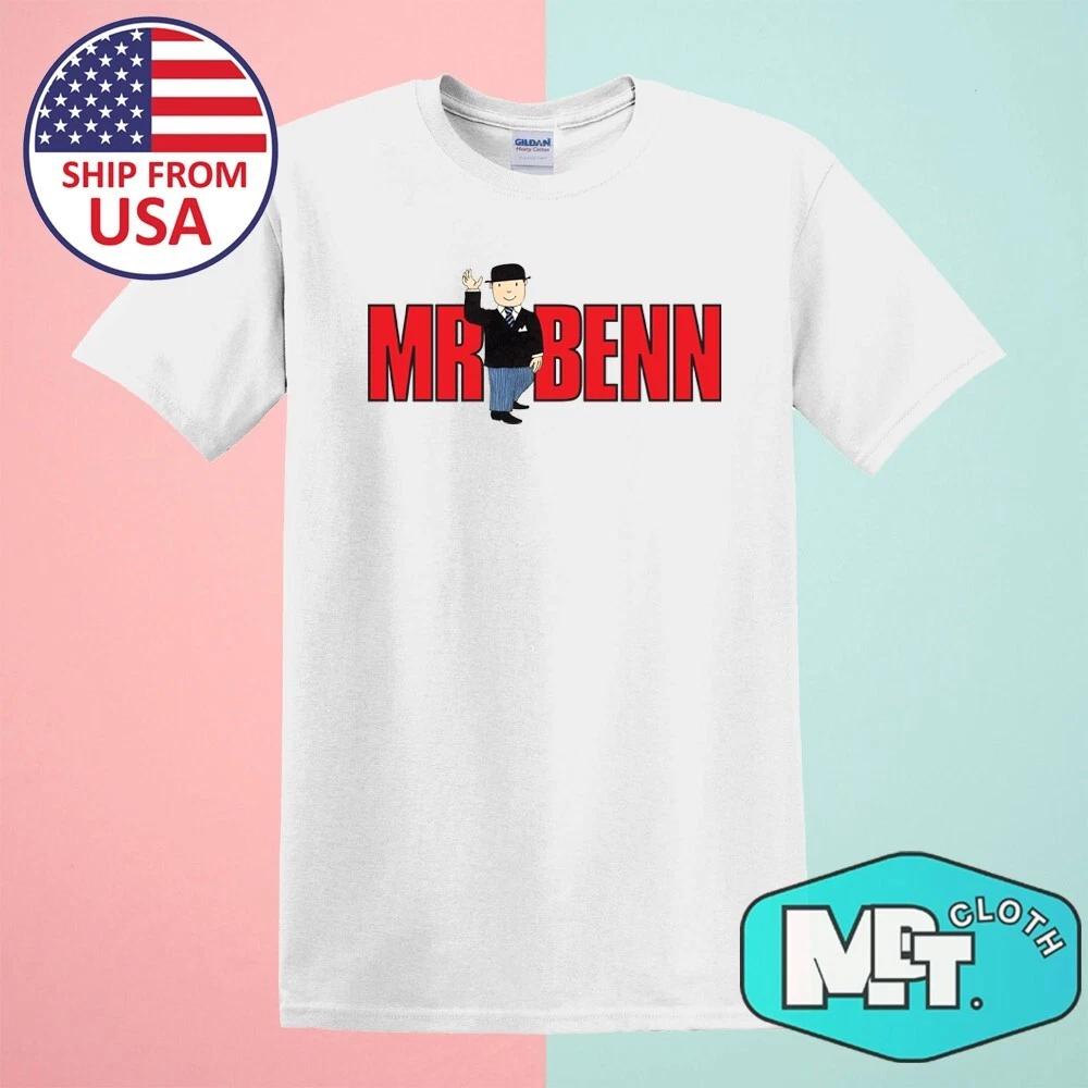 Mr Benn Men's White Size S-5XL