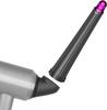 Применимо к стайлеру Dyson, плойке, плойке, фену, сужающемуся соплу для завивки 20 мм, вращающейся на 360° головке, фену, соплу для завивки, цвет розовый