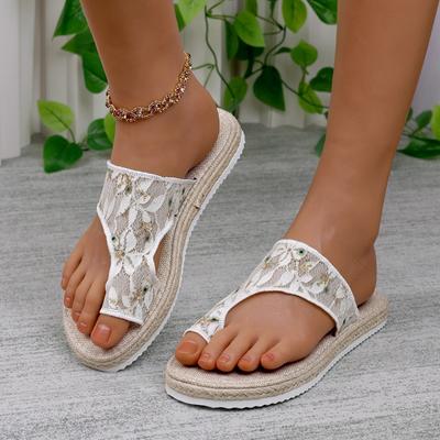 Тапочки с двумя носками, женские, летние, новые, сетчатые, с толстой подошвой, легкие, повседневные, на плоской подошве, сандалии большого размера, тапочки