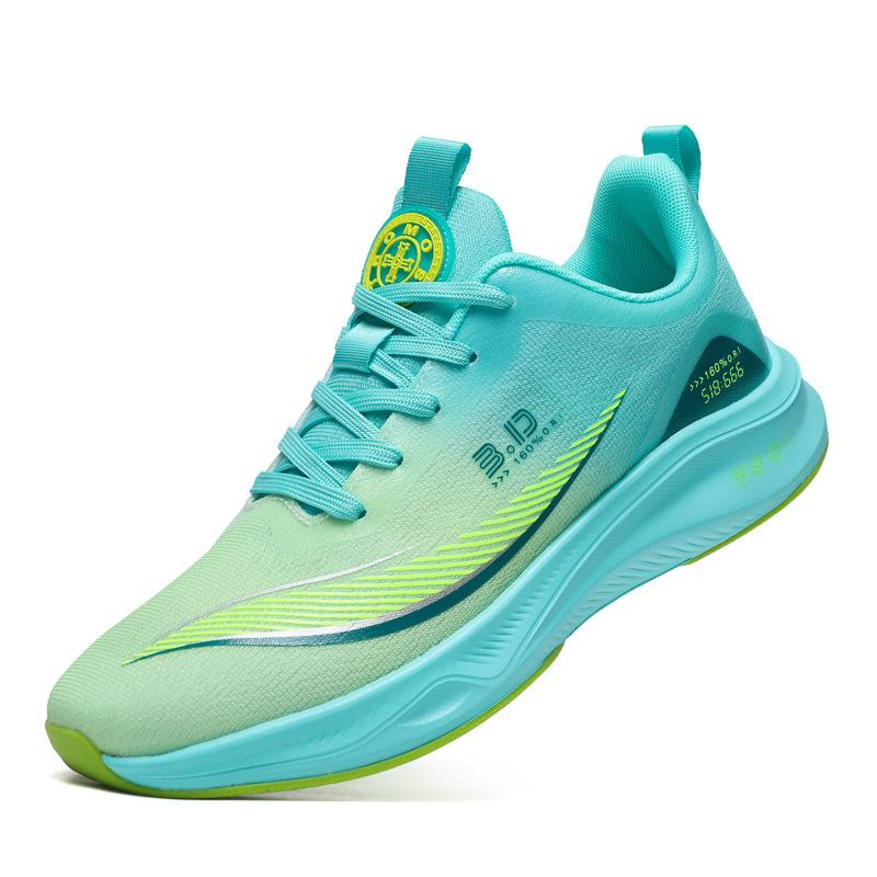 Летняя спортивная мужская обувь дышащая сетчатая обувь для бега мужская и женская парная обувь на мягкой подошве трендовая обувь