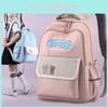 Cute Nylon Animal Print Backpack For School Kids Large Capacity Lightweight