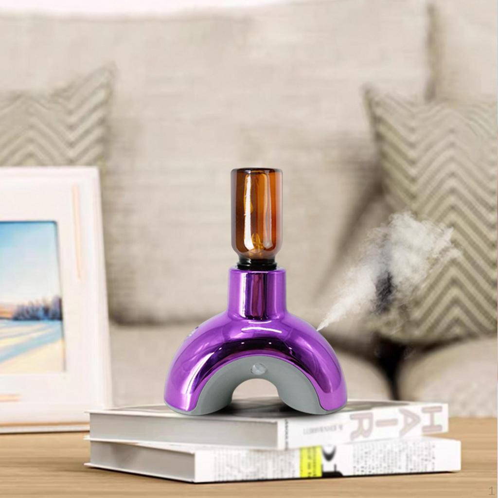 Cordless Essential Oil Diffuser 10ml Bottle with USB Cable Rechargeable Perfume for Studio