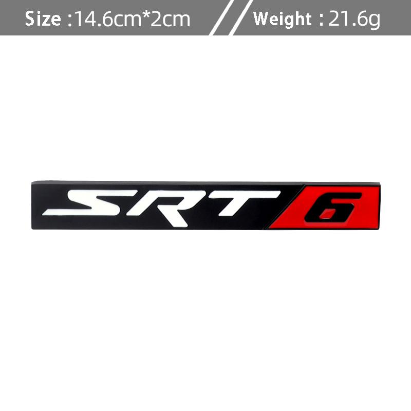 1 шт. 3D Металлические Наклейки-Эмблемы Sxt6 Sxt8 Для Ram Caliber Journey Sxt8 Sxt6 Srt6 Srt8 Caravan Авто Стайлинг Аксессуары