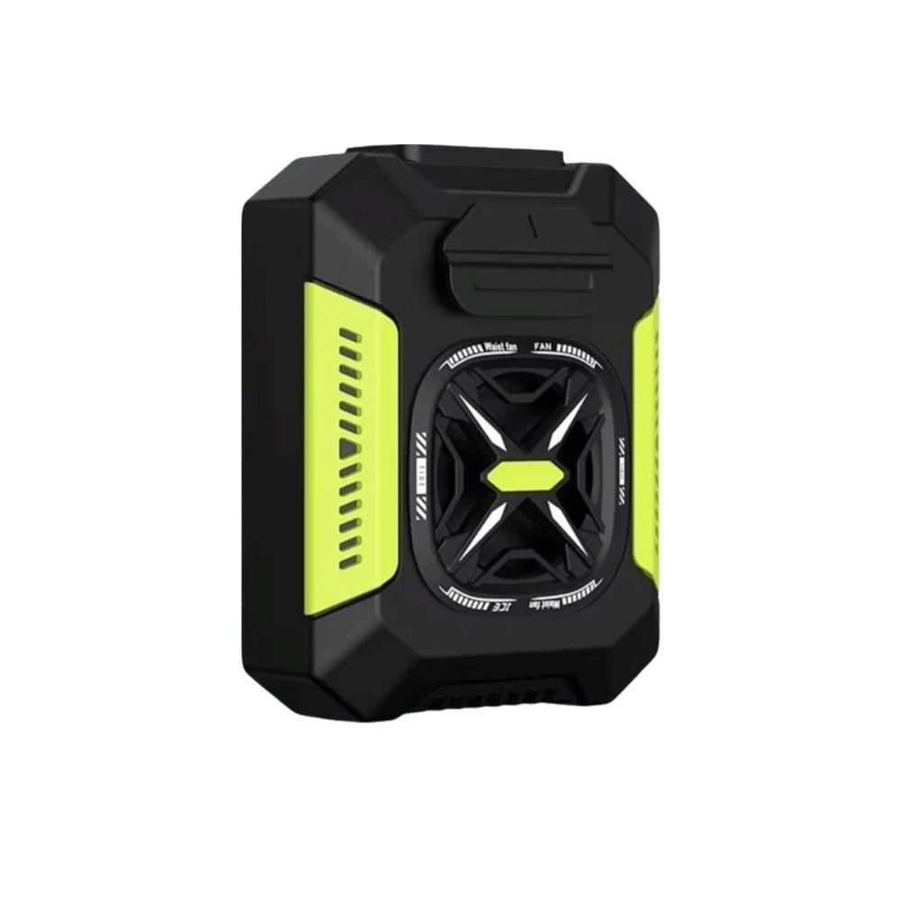 Power Bank Waist Clip on Fan 5000mAh Mini Electric Fans Durable Waist Mounted Fan Sports