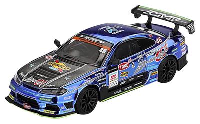 MINI GT Масштаб Nissan Silvia D1 GP 2023 RACING Эксклюзив для Японии Готовая модель 1/64 (С15) #46 D-MAX (Правый руль) MGT00857-BL