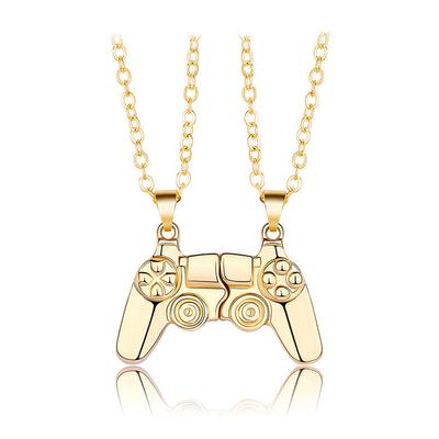Модное парное ожерелье с игровым контроллером, магнитное парное ожерелье для пар, ожерелье дружбы для лучших друзей
