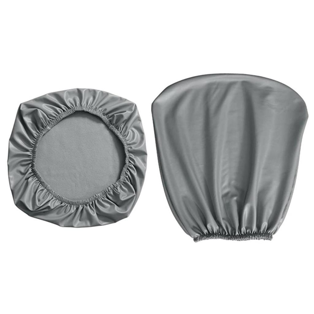 Chair Cover Office Computer Chair Split Seat Cover Washable Backrest Cover Seat Cushion Slipcover Removable Arm-chair Protector