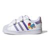 adidas Оригинальные Superstar Cf Удобные Нескользящие Прочные Низкие Кеды для Скейтборда Детские Кроссовки GY3318