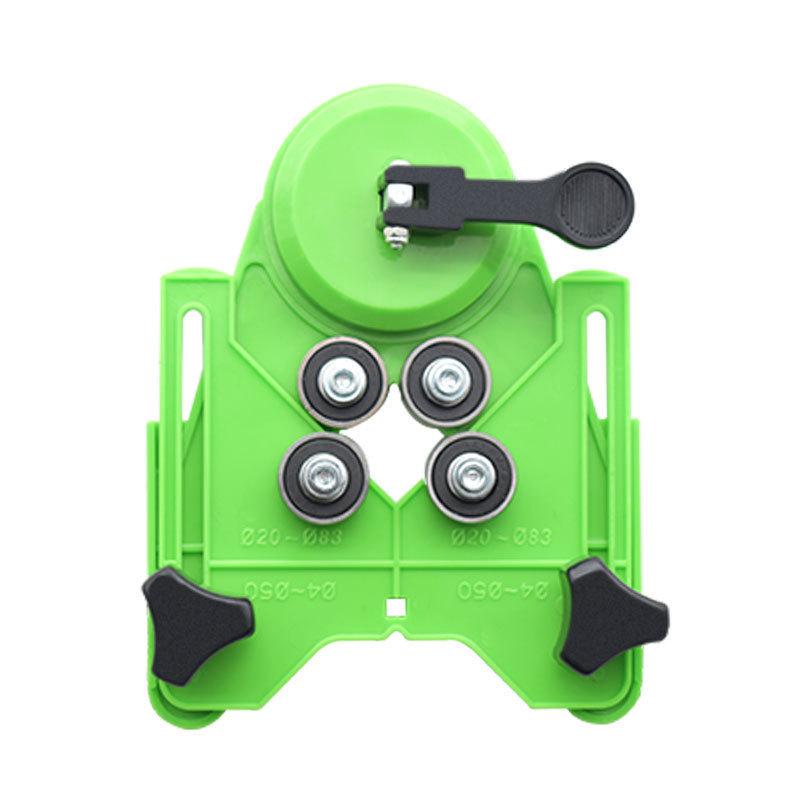 Tile & Glass Drilling Positioning Tool for Precise Punching and Chamfering