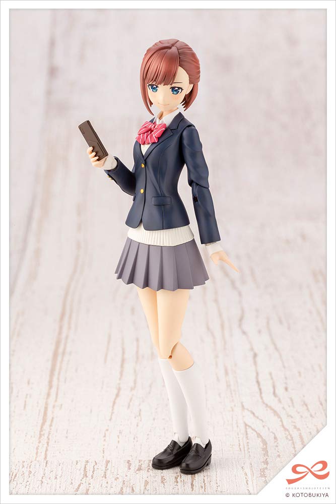 Tsuya Sosai Garden Kotoriyu Koyomi High Height 153mm Scale Plastic Model JK002 Girls' [Reiho School/Winter Clothes] Approx. 1/10