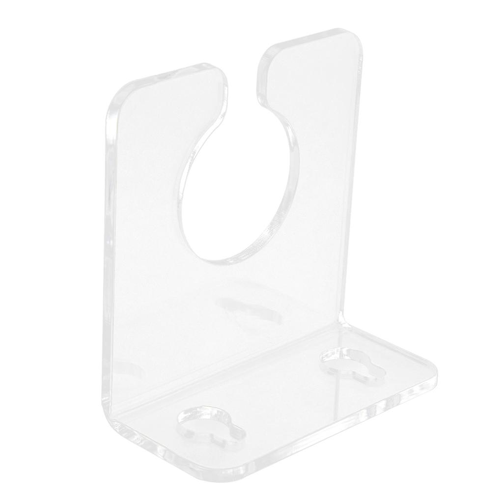 Держатель для бокала на ванну с присосками Прозрачный акриловый портативный держатель для бокала для дома