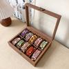 Wooden Bead Bracelet Storage Box Large Capacity Bracelet Display Case  Ring Watch