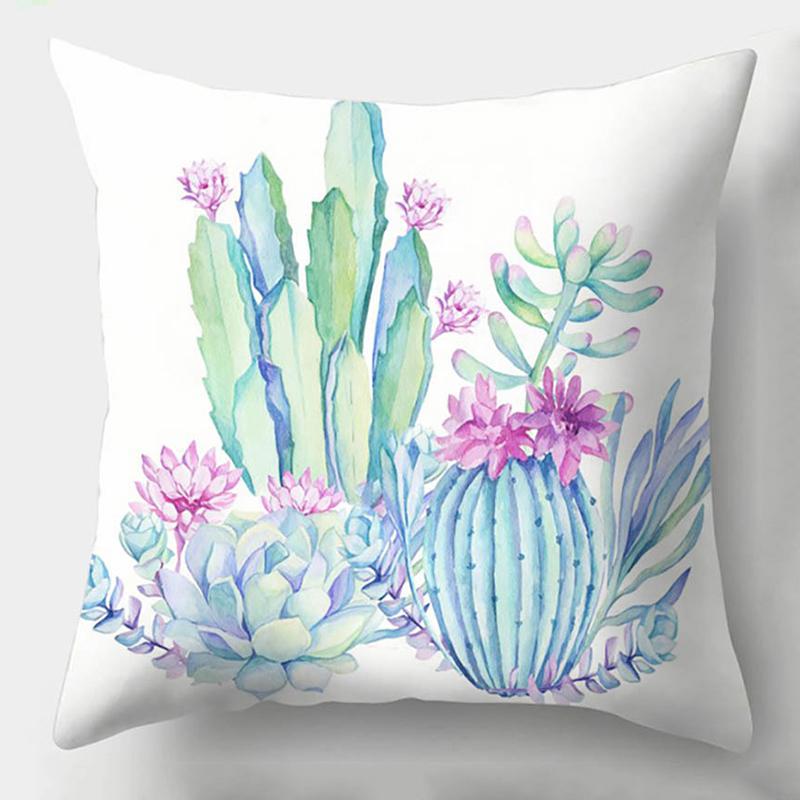 Модная цветочная наволочка, декоративная подушка, диванная подушка, украшение для гостиной, чехол