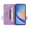 Магнитный флип-чехол из кожи с слотом для карт для Samsung A35 5G