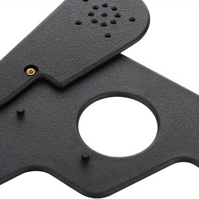 2 шт. офтальмологический окклюдер для глаз для офтальмологов, окулистов и ортоптистов инструмент для проверки зрения (черный)