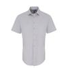 Mens Stretch Fit Poplin Short Sleeve Shirt