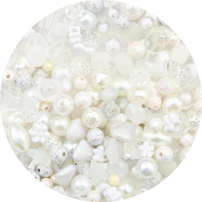 Baroque Style Acrylic Beads for DIY Bracelets and Accessories