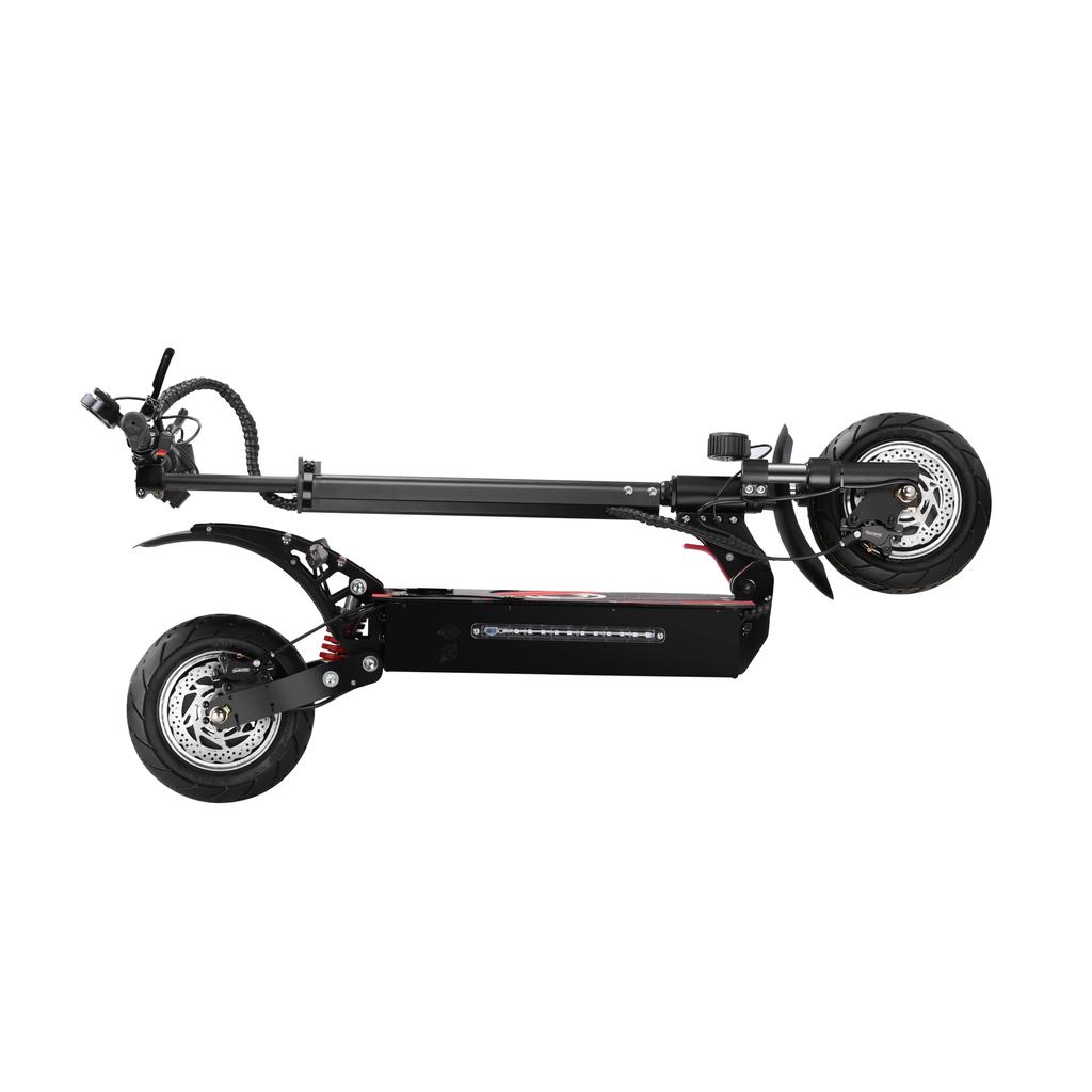 Boyueda Q7 Pro All-Terrain Adult Electric Scooter 1600W Dual Motor 52V19AH Battery 10 "Tire City Commuter Escooter