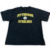 Винтажная футболка Pittsburgh Steelers Y2K Мужская Размер XL Черная Спортивная футболка с логотипом NFL