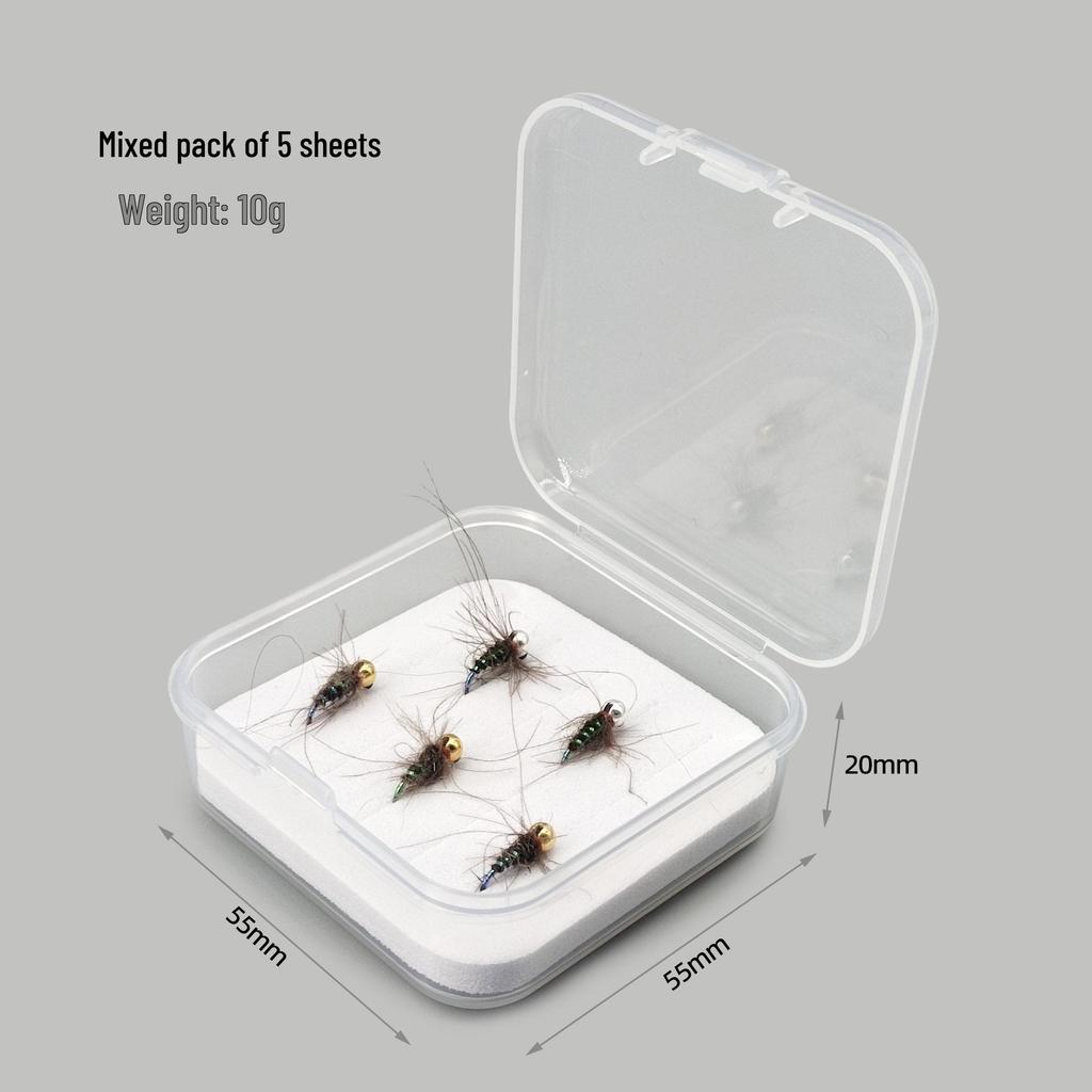 Egret LY063 CDC-Midge Nymph Fly Fishing Lure