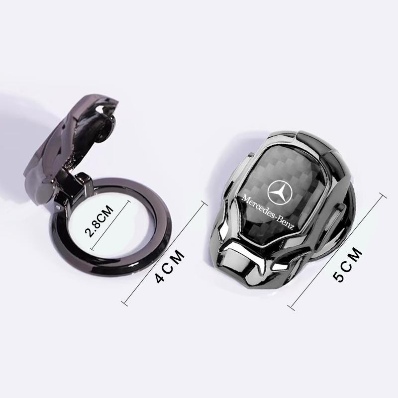 VRF2 Car One-click Start Protective Cover Interior Button Decoration Sticker For Mercedes Benz C200 C300 A160 180 B200 W108 W124 W126