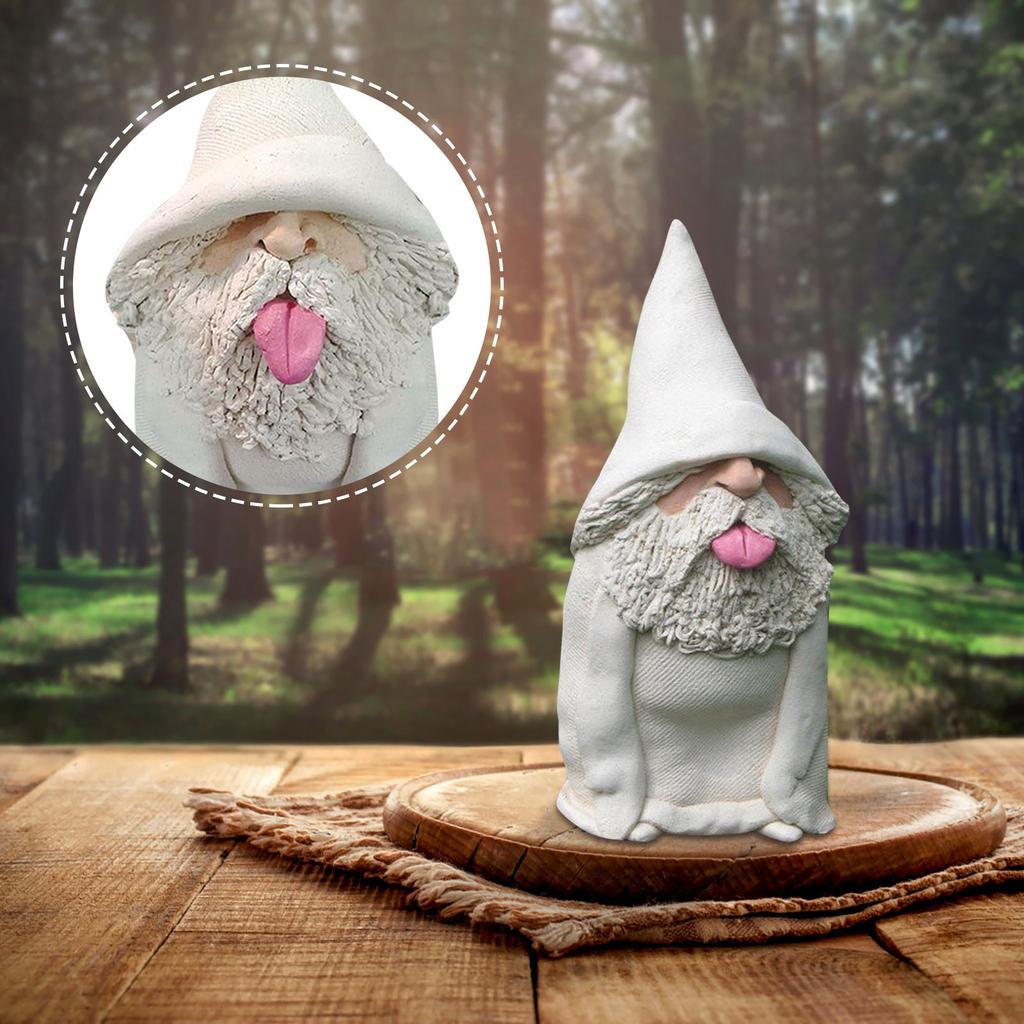 Языковой гном Садовый гном для украшений в помещении или на открытом воздухе