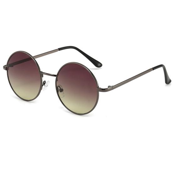 Retro Small Round Sunglasses for Men Women Polarized Circle Sun Glasses UV385 Protection Shades for Beach Vacation