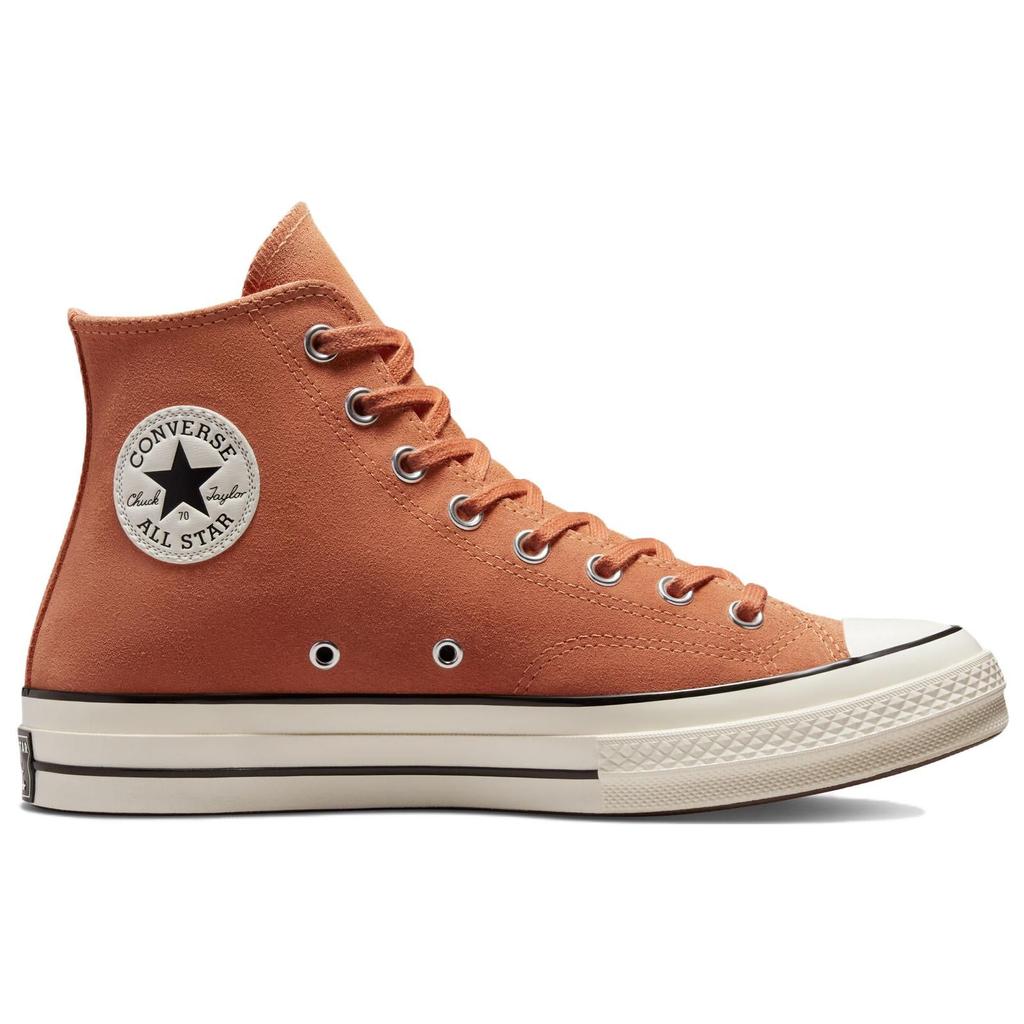 Converse Chuck 70 Suede High Orange Haven Unisex Sneakers Egret Black A02752C