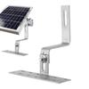 Solar Panel Brackets Adjustable Upright 90/180 Degree Roof Hook Mounting Roof Panel Connector Roof RV Boat and Off-Grid