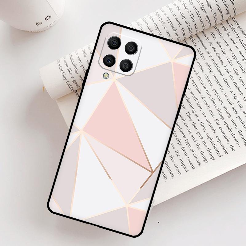 Чехол в стиле 'Розовое золото' для Samsung Galaxy M12 M56 M06 M32 M52 M35 M55 M15 M11 M13 M14 M16 M36 M31 M53 M34 M54