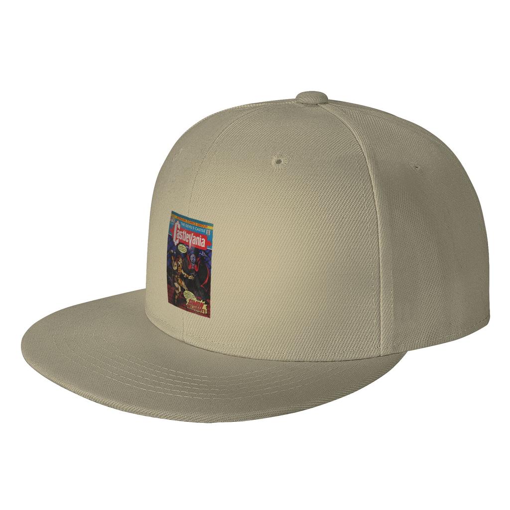 Fashion Castlevania Vintage Comic Cover Flat Brim Sun Hat Durable Denim Hat Sun Hats