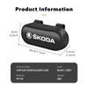 sfrab5 Car Sun Visor Sunglasses Holder Case Glasses Box For Skoda VRS Superb Yeti Octavia Enyaq Rapid Karoq Derivati