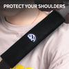 SPAHJ1 Car Seat Belt Covers Safety Belt Shoulder Protection Auto Soft Seat Belt Covers For Volkswagen Golf-7 4 5 CC T-ROC Sharan Passat