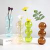 Glass Vase Nordic Home Decor Living Room Decoration Terrarium Flower Vase Plant Pots Decorative Home Accessories Decoration Gift