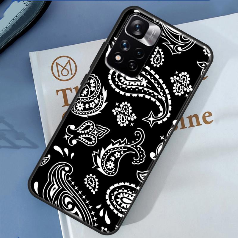 Royal Bandana Paisley Case For Xiaomi Redmi Note 14 13 11 9 10 12 Pro 9S 10S 11S 12S Redmi 10C 12C 13C 14C Cover