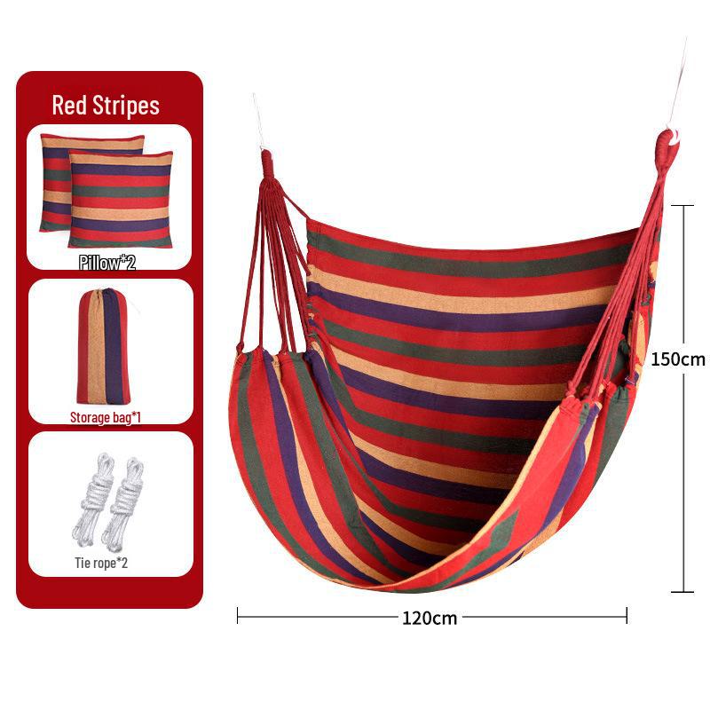 Versatile Hanging Chair for Dorms, Hammocks, and Courtyards - Indoor/Outdoor Swing