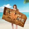 Singer t-Taylor s-Swift Microfiber Printed Beach Towel Mountain Climbing Yoga Beach Swimming Running Absorbent Soft Towel