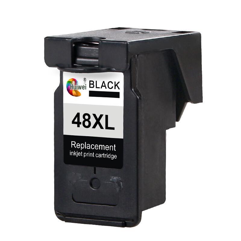 Совместимый черный картридж для Canon PIXMA E408/E418/E468/E478 (Huiwei PG-48XL)