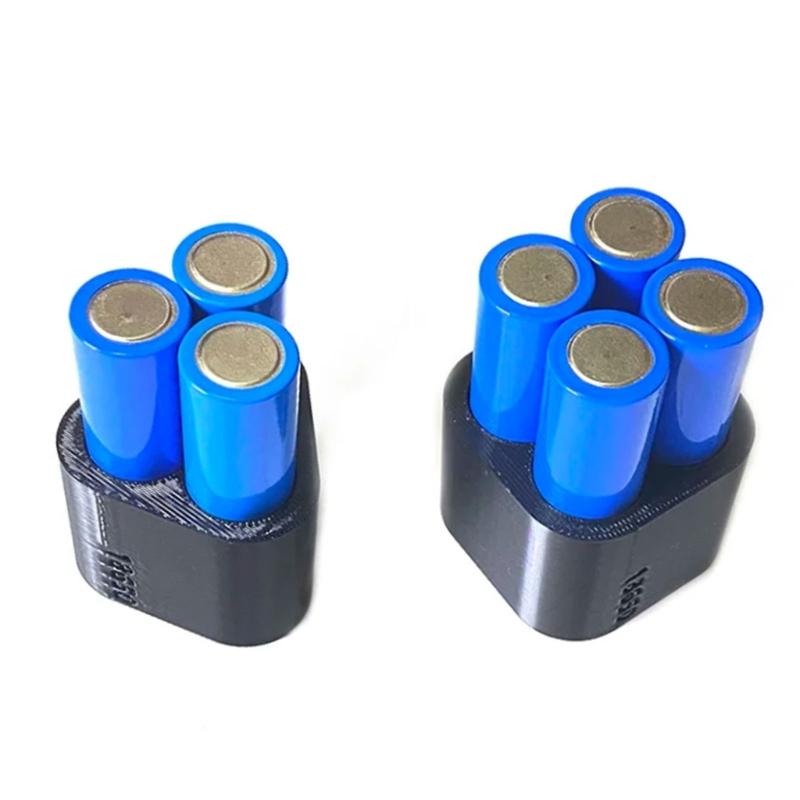 4pcs ABS Plastic 18650 Battery Holder Fixture For Professional Welding 3 4 6 10 Hole Configurations Secure Mounting Tool