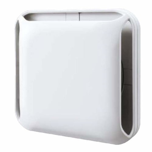 NASTA Indoor Ventilation Vent, Adjustable Airflow and Direction, Inner Diameter 152, KS-86PR001FK, Silver Gray, Main Unit: 20cm Deep, Main Unit: 10cm