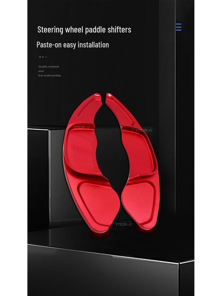 Steering Wheel Shift Paddles Trim for Golf 7 GTI/R Line, Tayron, Sagitar, Magotan, and Lamando