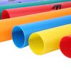 8pcs Orff Percussion Instrument Plastic Sound Tube Color Octave Tube Kit Kids Musical Toy