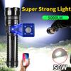 1000LM 1500mAh High Power Led Flashlights Powerful LED Flash Light Long Range Spotlights Torch Lantern Built In Battery