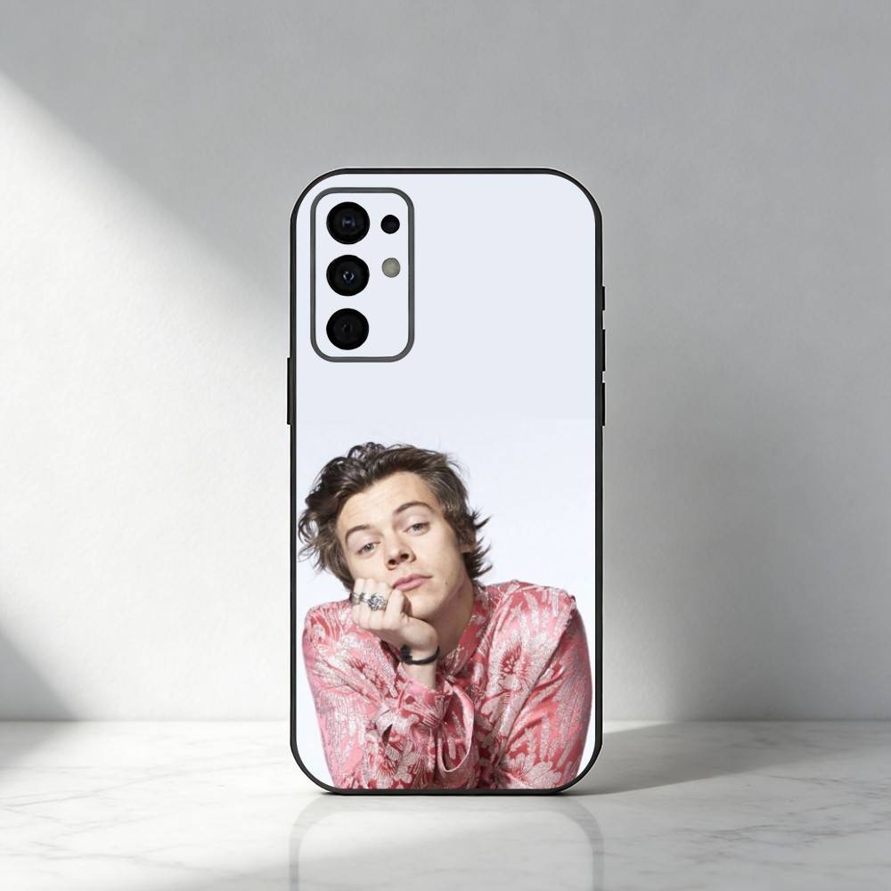 Чехол для телефона H-Harry S-Styles для Samsung S25, S24, S21, S22, S23, S30, Ultra, S20, Plus, Fe, Note, 5G Черный Чехол